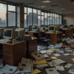 Data center em Brasília com falhas em servidores e lacunas em dados, destacando problemas sistêmicos.