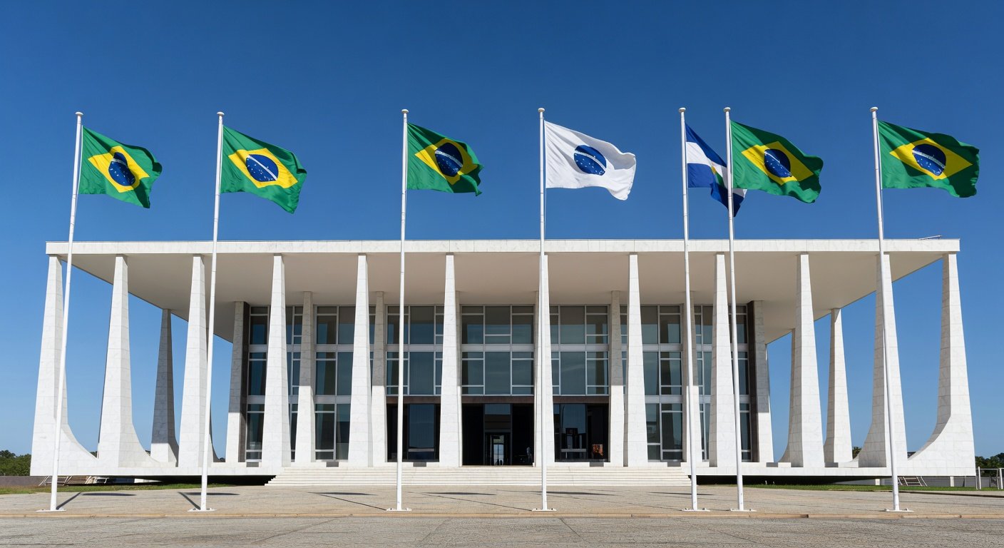 Edifício do STF em Brasília, representando decisão sobre negação de mensagens para Alexandre de Moraes.