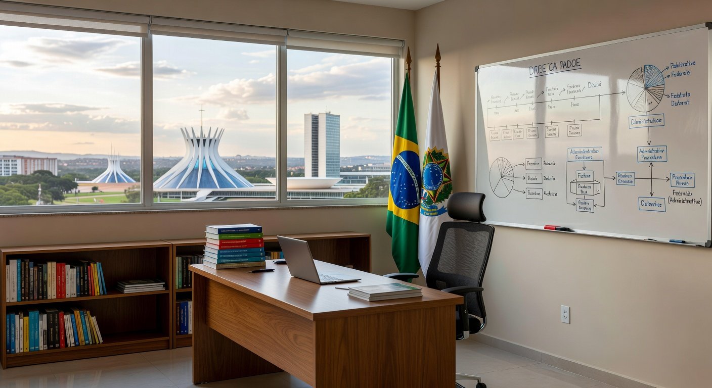 Sala de aula em escola do DF simbolizando presença feminina na educação, com livros e calendário do Dia da Mulher.