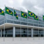 Edifício do Tribunal de Justiça em Brasília, representando acordos judiciais e delação premiada no Brasil.