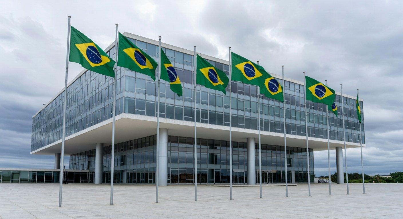 Edifício do Tribunal de Justiça em Brasília, representando acordos judiciais e delação premiada no Brasil.