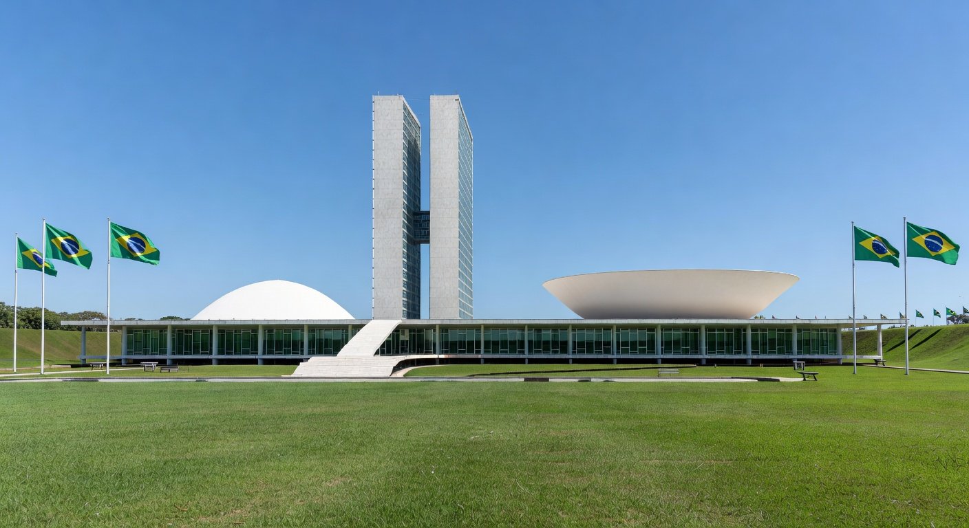 Fachada da Câmara dos Deputados em Brasília, simbolizando debate equilibrado sobre escala 6x1.