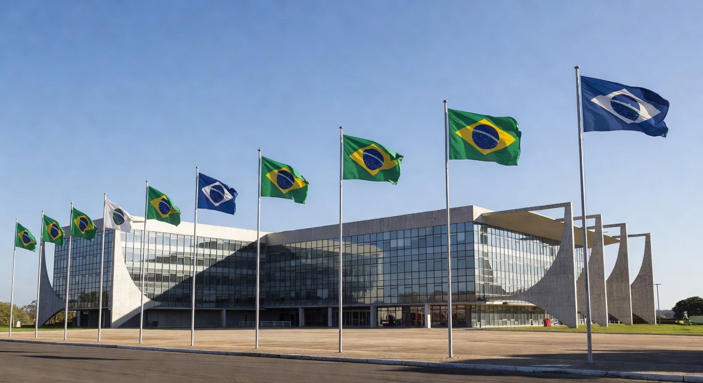 Edifício da PGR em Brasília, representando denúncia por importunação sexual contra ex-ministro.