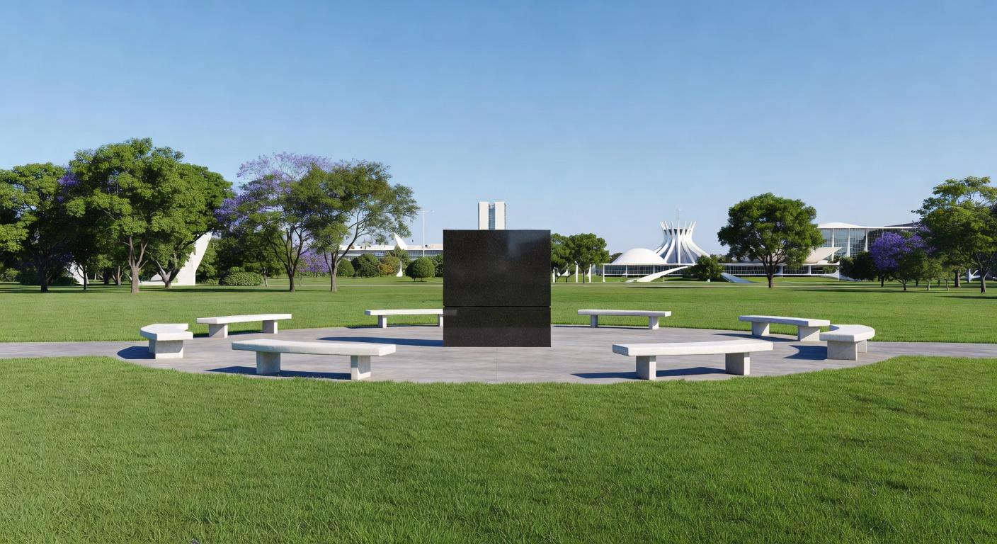 Zelinda Pestana, viúva do jornalista, com o filho Pedro e a nora Yasmin estiveram presentes para a homenagem (foto: Marcelo Ferreira/CB/D.A Press)