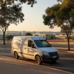 Vans itinerantes da Caesb em Brasília para suprir falhas no atendimento de saneamento no DF