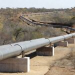 Adutora de água atrasada em construção em Planaltina no DF
