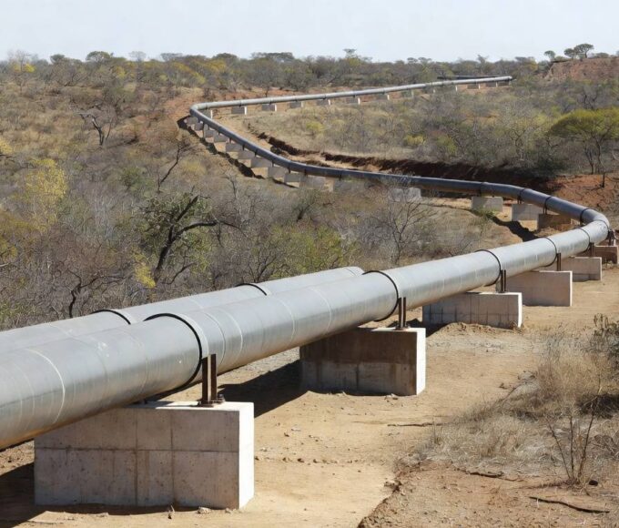 Adutora de água atrasada em construção em Planaltina no DF