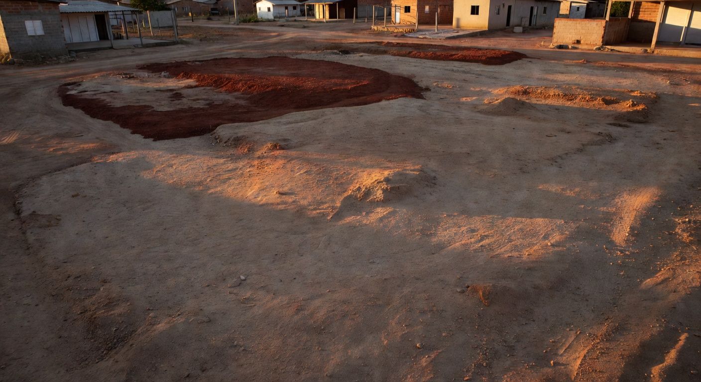 Bairro residencial em Vicente Pires, Brasília, afetado por edital da Terracap