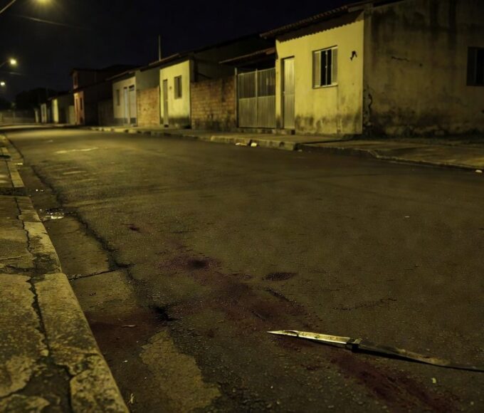 Rua residencial em Taguatinga após discussão com tiroteio