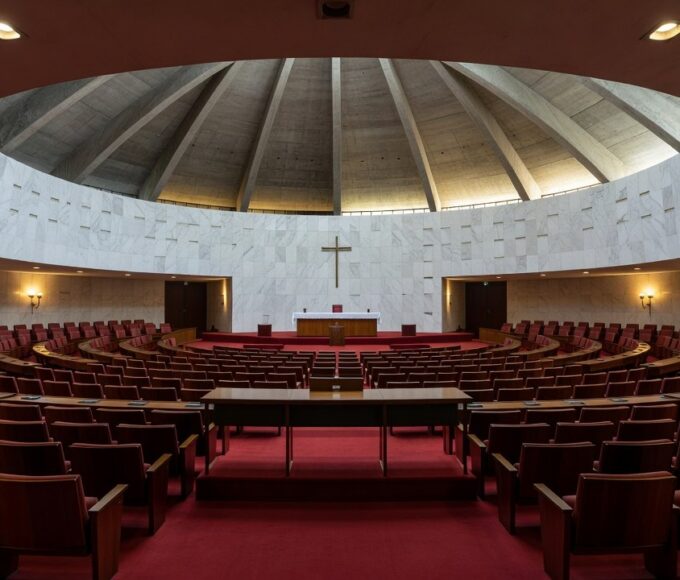 Câmara do DF em sessão solene celebrando comunidade religiosa em meio a crises sociais