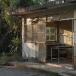 Hospital público do SUS no Brasil, representando 40 anos do sistema de saúde e críticas à fragilidade.