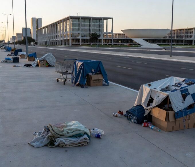 Câmara Legislativa do DF em Brasília, crítica à internação compulsória de moradores de rua
