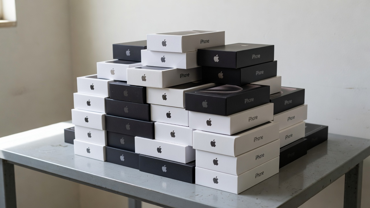 Apreensão de iPhones pela PM-DF no Gama, Distrito Federal