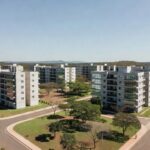 Conjunto habitacional Itapoã Parque com apartamentos entregues pelo GDF para famílias de baixa renda