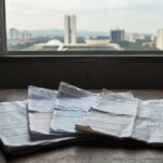 Fachada da Câmara Legislativa do DF em Brasília sobre lei de dívidas de água, luz e internet