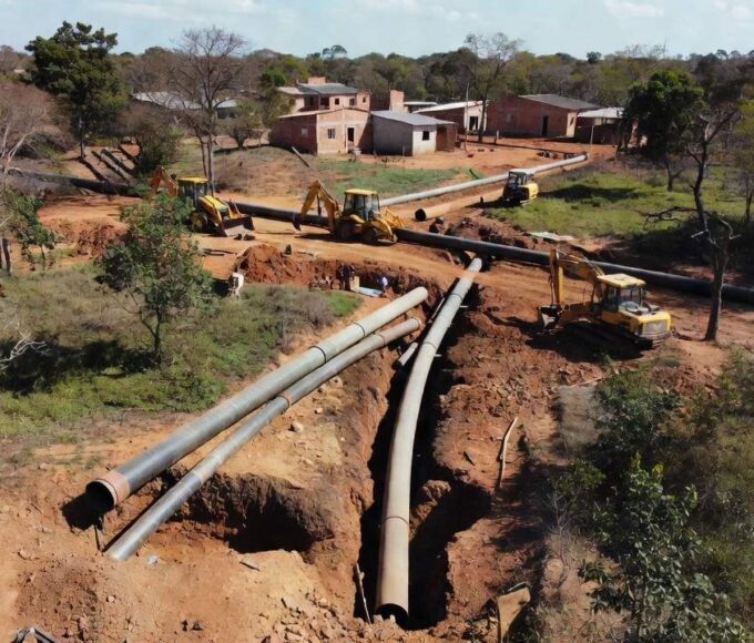 Obras de saneamento em São Sebastião após 30 anos de espera