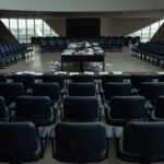 Plenário vazio da Câmara Legislativa do DF antes do recesso