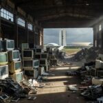 Loja de eletrônicos no Brasil com aparelhos e preços impactados por lei da Câmara