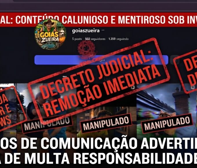 Desembargadora determina que Meta retire FakeNews contra candidato Cristóvão Tormin
