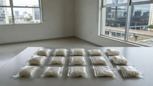 Apreensão de 19 kg de metanfetamina em Brasília