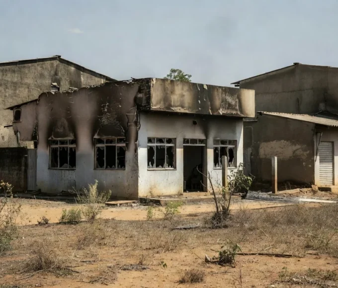 Comércio incendiado em Planaltina após incêndio criminoso