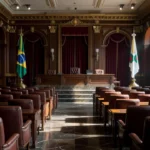 Torres de transmissão de energia no cerrado do DF simbolizando altas tarifas da Aneel