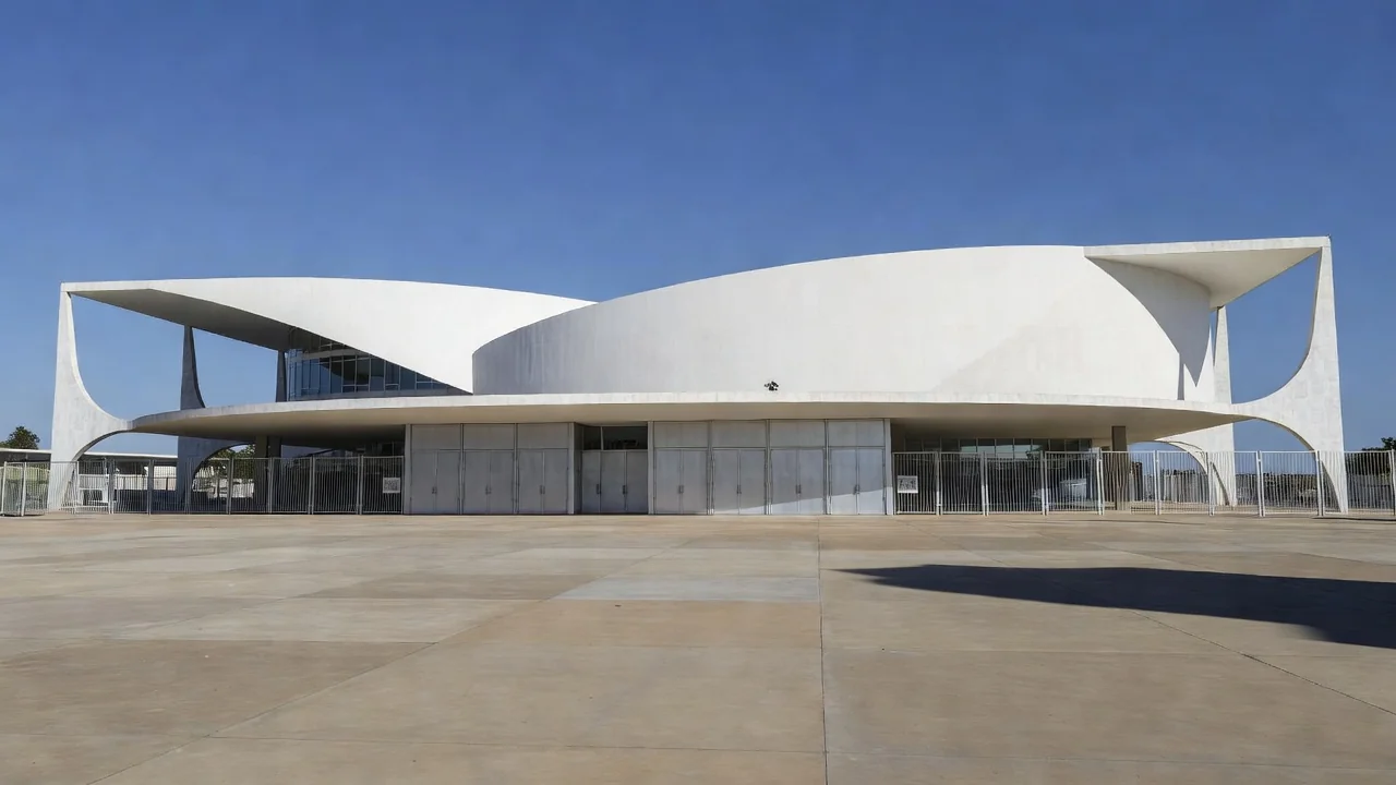Sala de sessões vazia da CLDF em Brasília, representando ineficiência e distanciamento da população