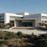 Sala vazia da CLDF com documentos de concurso da saúde