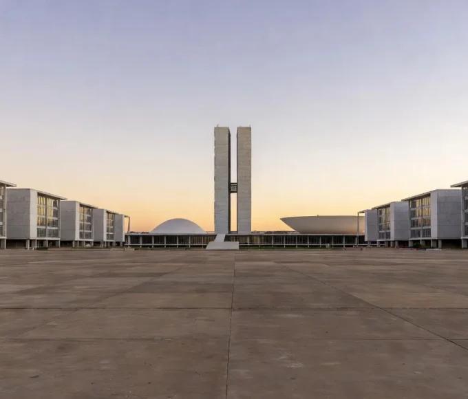 Vista do Congresso Nacional em Brasília simbolizando a queda do IPCA